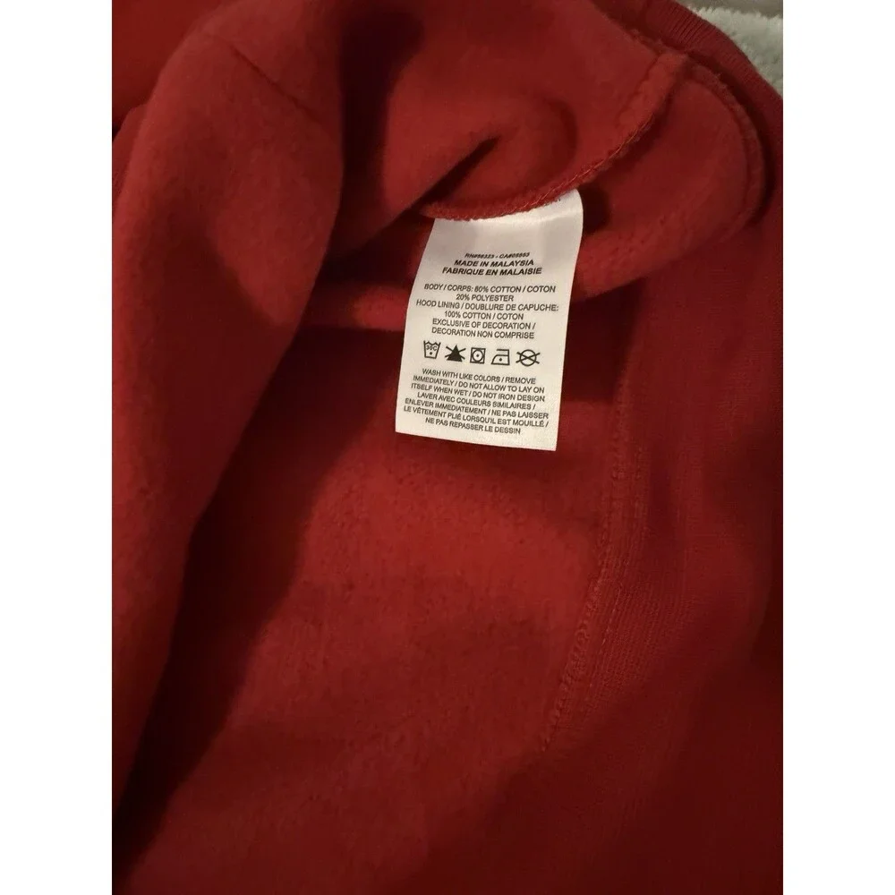 Nike Air Jordan Jumpman Chimney Men's Red Hoodie HQ5654 687 Medium NWT - Picture 5 of 8